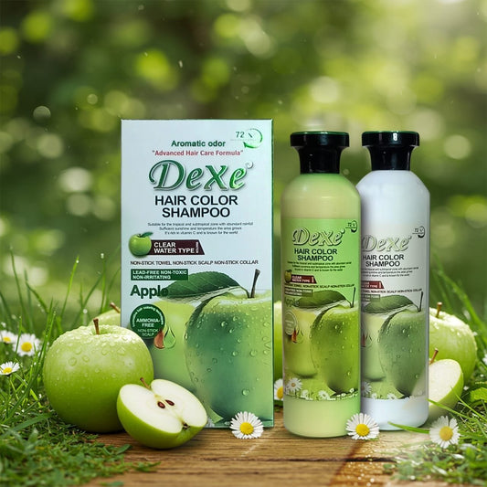 Dexe Hair Color Shampoo – Apple